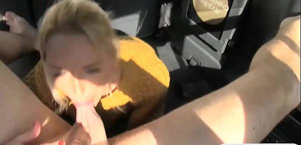  Passenger with big tits gets ass banged by horny driver
